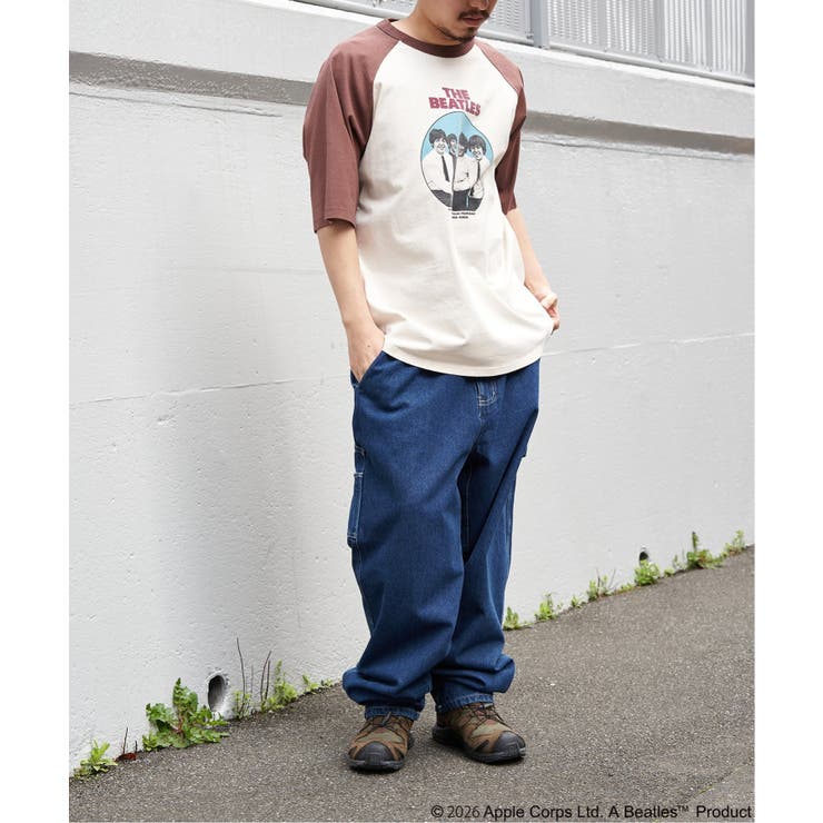 THE BEATLES ザ ビートルズ レコードラグランTシャツ | VENCE share style【MEN】 | 詳細画像6 
