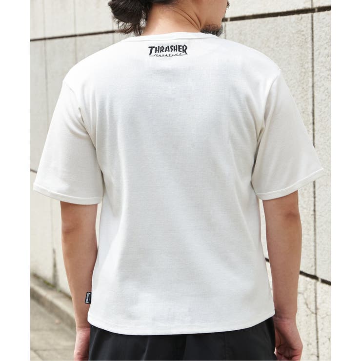 【THRASHER ／スラッシャー】 リブヘンリーネックTシャツ | VENCE share style【MEN】 | 詳細画像10 