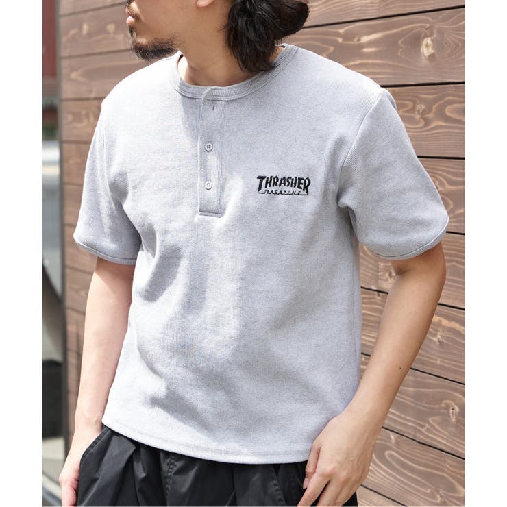 【THRASHER ／スラッシャー】 リブヘンリーネックTシャツ | VENCE share style【MEN】 | 詳細画像14 
