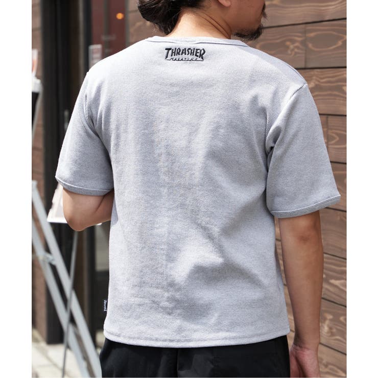【THRASHER ／スラッシャー】 リブヘンリーネックTシャツ | VENCE share style【MEN】 | 詳細画像15 