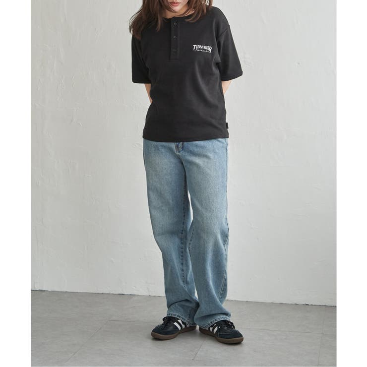【THRASHER ／スラッシャー】 リブヘンリーネックTシャツ | VENCE share style【MEN】 | 詳細画像5 