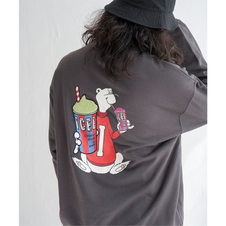 アイスクリーム ICECREAM サガラ刺繍 スウェット トレーナー 有耶無耶 M 