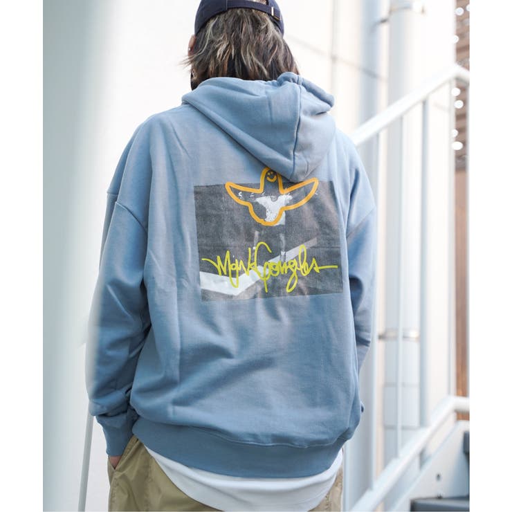 Mark Gonzales マークゴンザレス 裏毛パーカー[品番：IKAW0015188