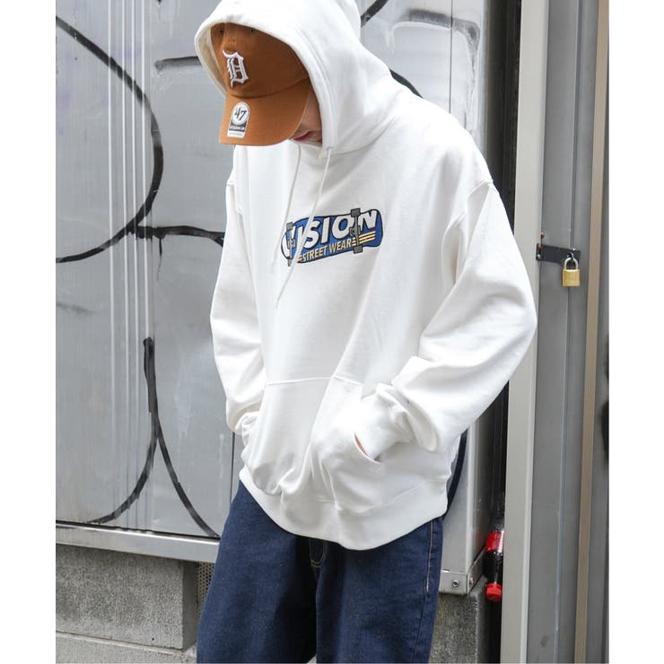 VISION STREET WEAR スケボー刺繍パーカー[品番：IKAW0014803]｜VENCE share  style【MEN】（ヴァンスシェアスタイル）のメンズファッション通販｜SHOPLIST（ショップリスト）