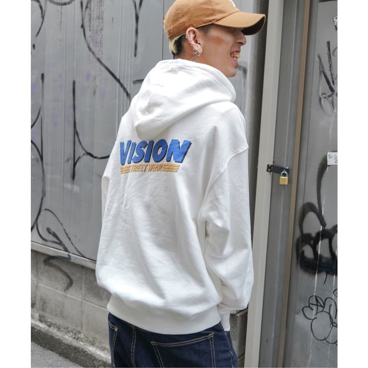 VISION STREET WEAR スケボー刺繍パーカー[品番：IKAW0014803]｜VENCE share  style【MEN】（ヴァンスシェアスタイル）のメンズファッション通販｜SHOPLIST（ショップリスト）