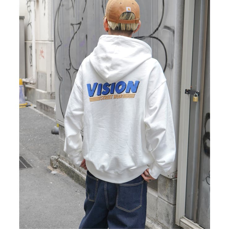 VISION STREET WEAR スケボー刺繍パーカー[品番：IKAW0014803]｜VENCE share  style【MEN】（ヴァンスシェアスタイル）のメンズファッション通販｜SHOPLIST（ショップリスト）