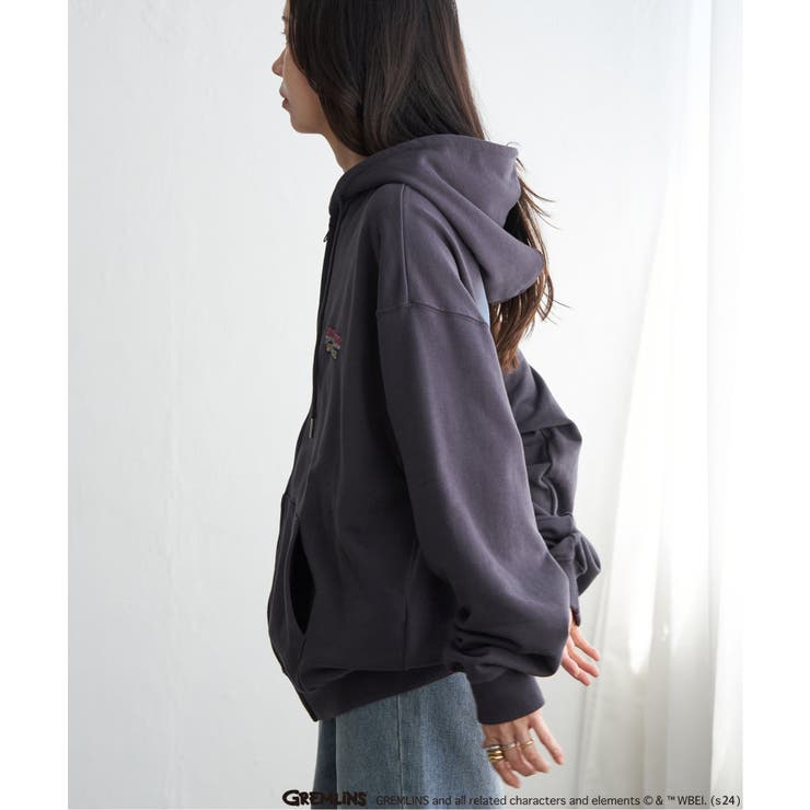 GREMLINS グレムリン フォトプリント フロントジップパーカー[品番