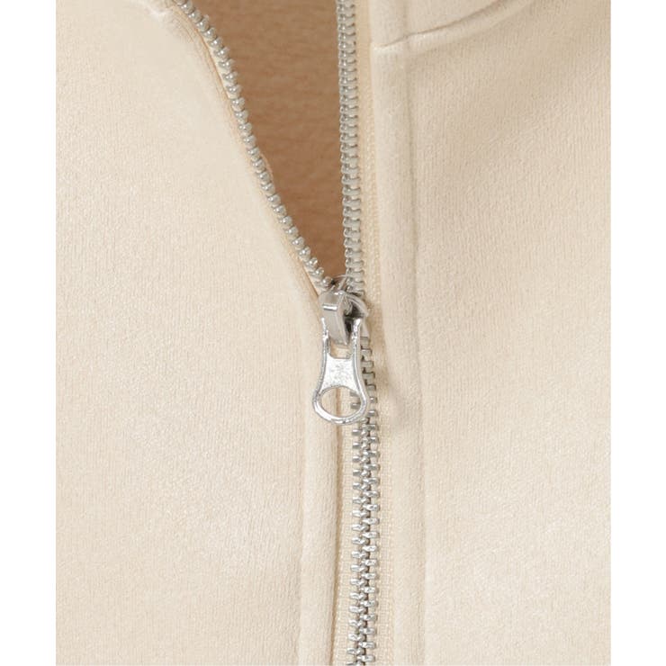 フェイクスウェードヒゲ刺繍ハーフZIP | VENCE share style【MEN】 | 詳細画像34 