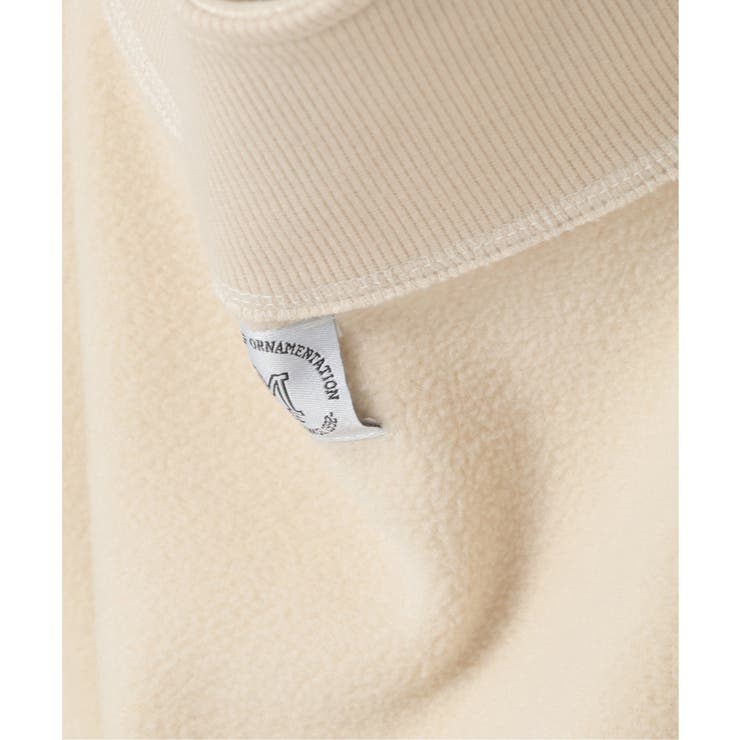 フェイクスウェードヒゲ刺繍ハーフZIP | VENCE share style【MEN】 | 詳細画像36 
