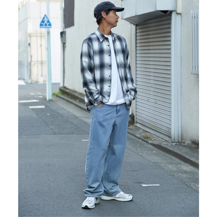 TCネルチェックシャツ | VENCE share style【MEN】 | 詳細画像6 