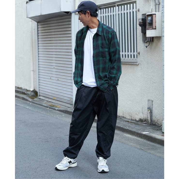 TCネルチェックシャツ | VENCE share style【MEN】 | 詳細画像13 