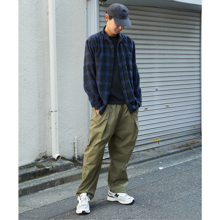 TCネルチェックシャツ | VENCE share style【MEN】 | 詳細画像17 