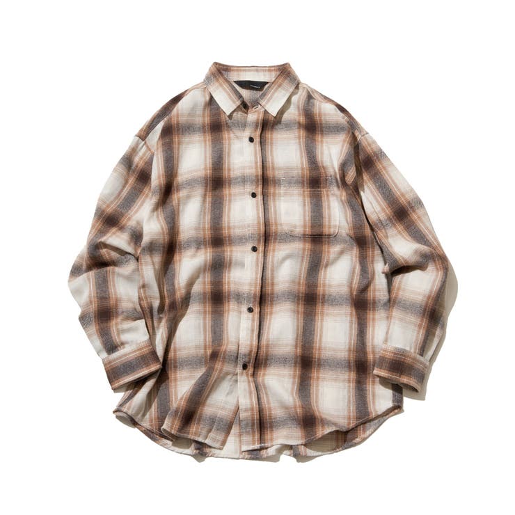 TCネルチェックシャツ | VENCE share style【MEN】 | 詳細画像29 
