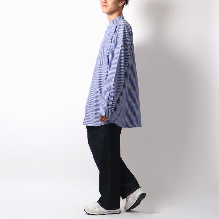 ★ JEANS★ オーバーサイズコットンシャツ（メンズ） ユニクロ公式 | デニムオーバーサイズシャツ（長袖）