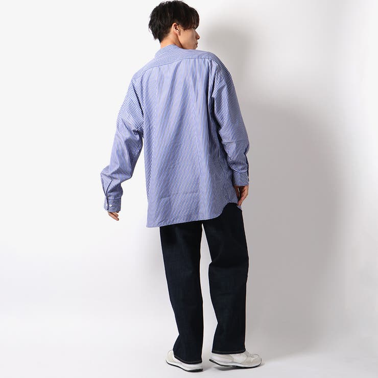 オーバーサイズバンドカラーシャツ[品番：IKAW0005734]｜VENCE