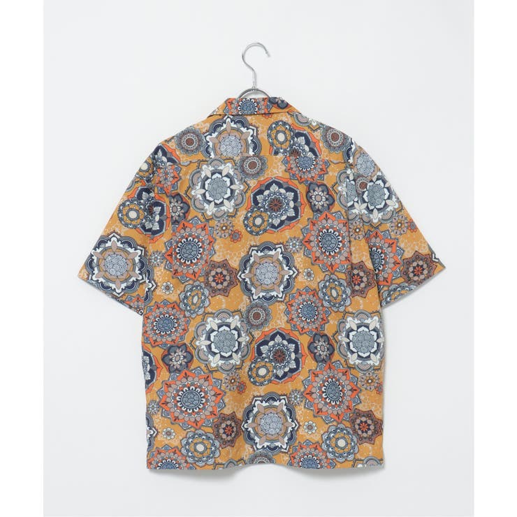 バティックプリントオープンカラーシャツ | VENCE share style【MEN】 | 詳細画像17 