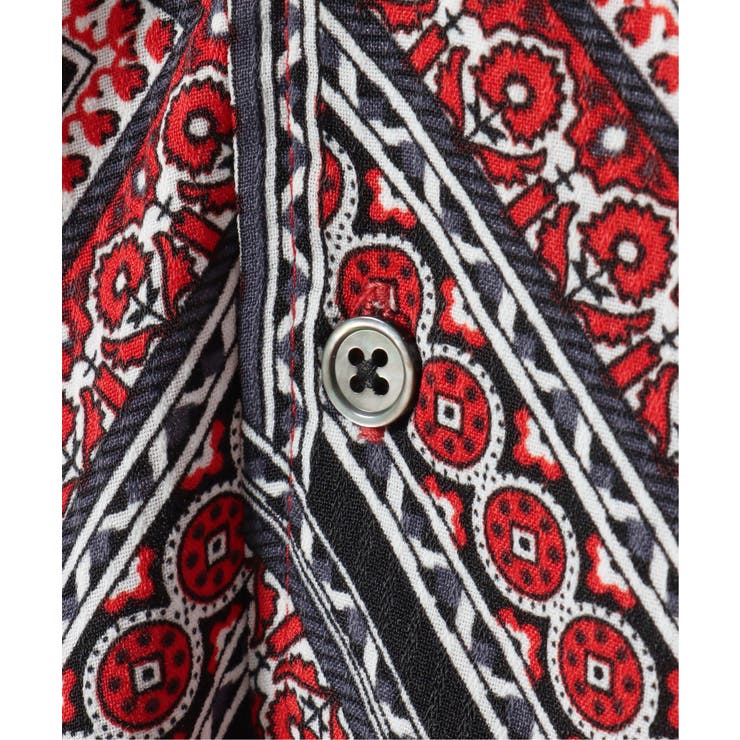 バティックプリントオープンカラーシャツ | VENCE share style【MEN】 | 詳細画像28 