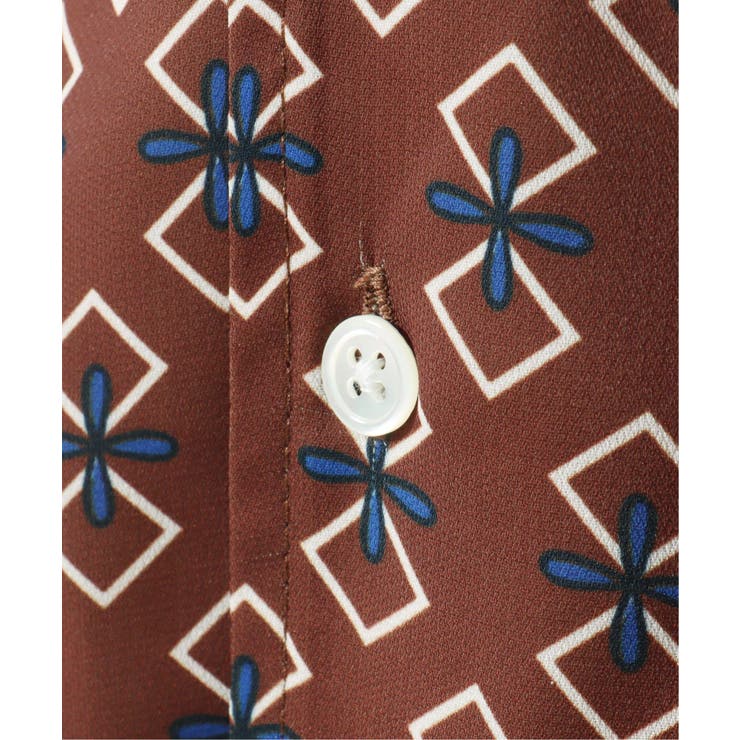 バティックプリントオープンカラーシャツ | VENCE share style【MEN】 | 詳細画像37 