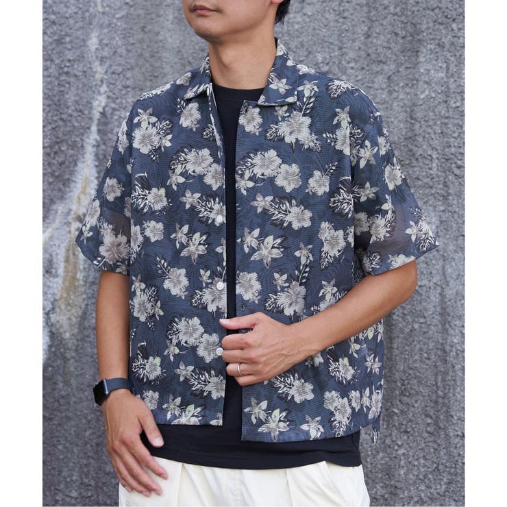 シアーメッシュシャツ | VENCE share style【MEN】 | 詳細画像18 