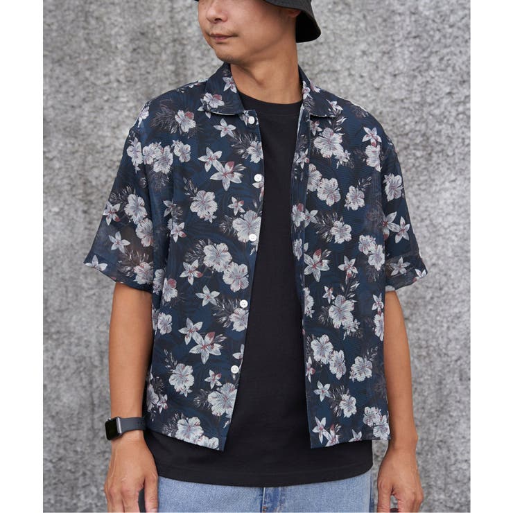 シアーメッシュシャツ | VENCE share style【MEN】 | 詳細画像21 