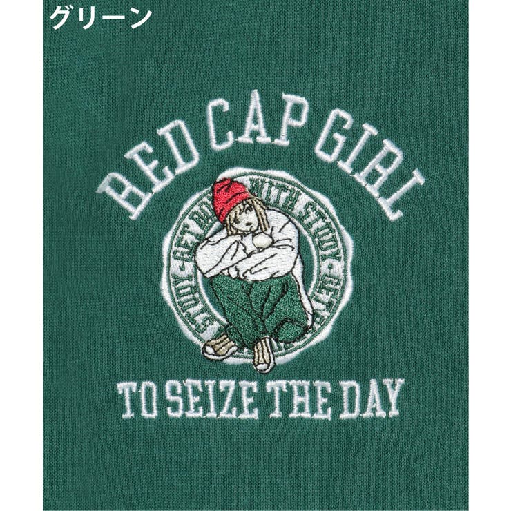 goodness / 刺繍ロゴ スウェット　RED 1.jpg