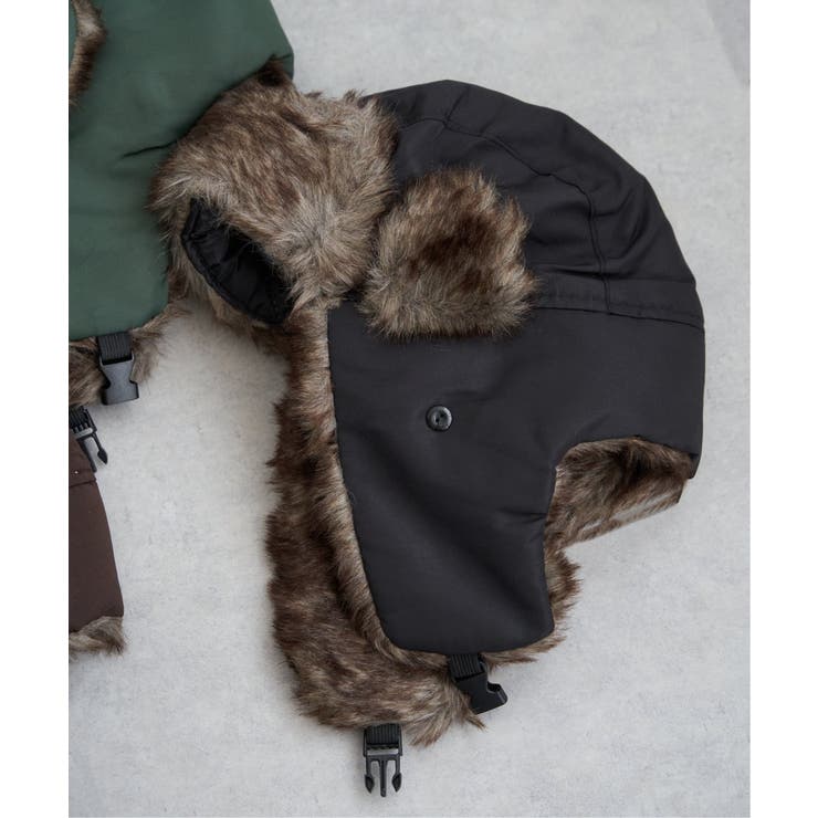 ブラウンファーフライトキャップ | VENCE share style【MEN】 | 詳細画像10 