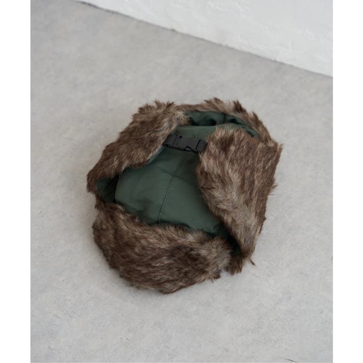 ブラウンファーフライトキャップ | VENCE share style【MEN】 | 詳細画像15 