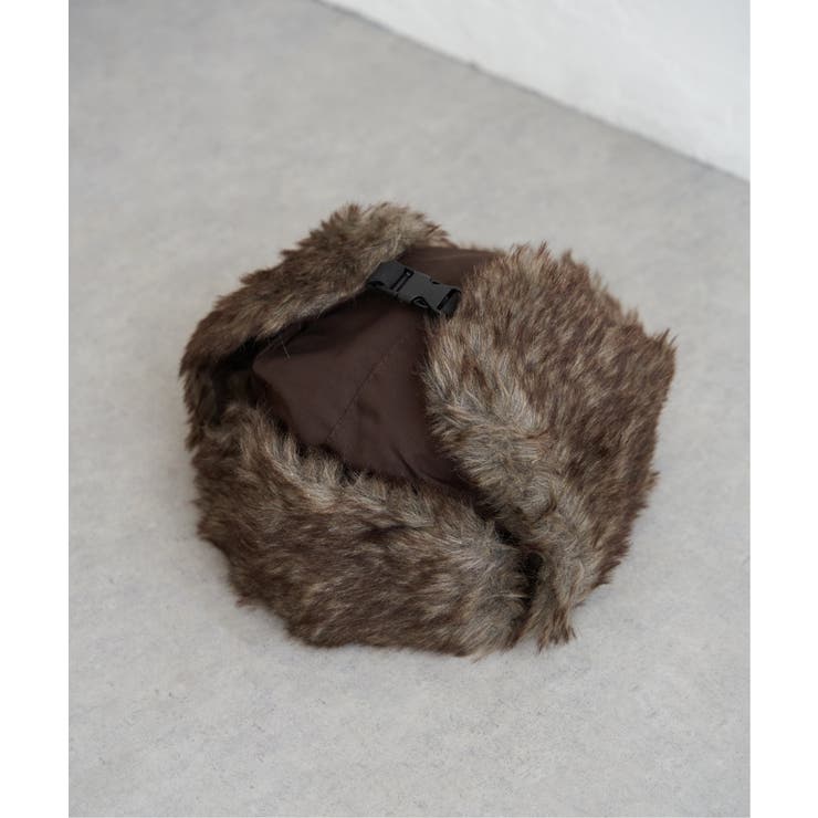 ブラウンファーフライトキャップ | VENCE share style【MEN】 | 詳細画像17 