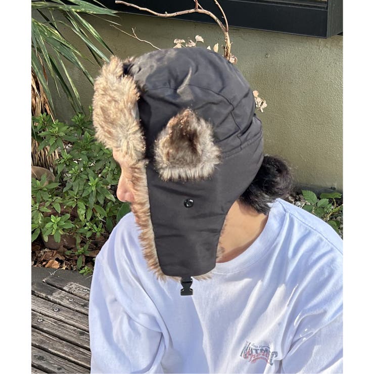 ブラウンファーフライトキャップ | VENCE share style【MEN】 | 詳細画像2 