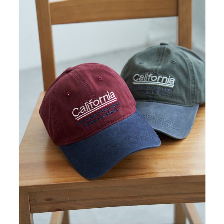 レッド | カリフォルニアキャップ | VENCE share style【MEN】