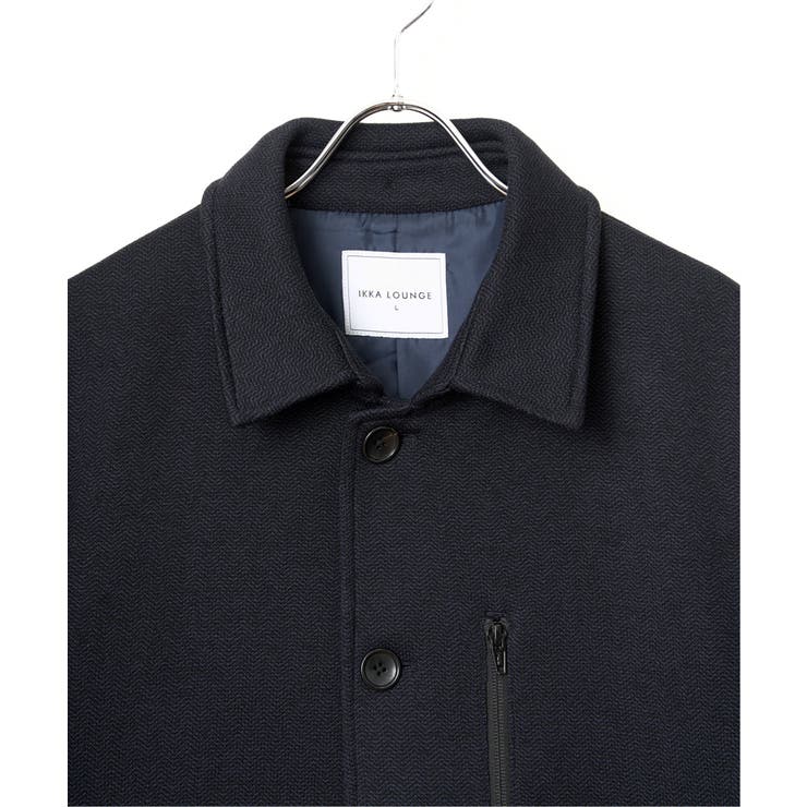 【芸能人着用】ウールライクニットステンカラーコート | ikka  | 詳細画像35 