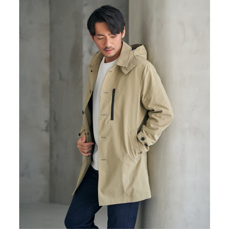 2WAYライナー付きフードステンカラー | ikka  | 詳細画像12 