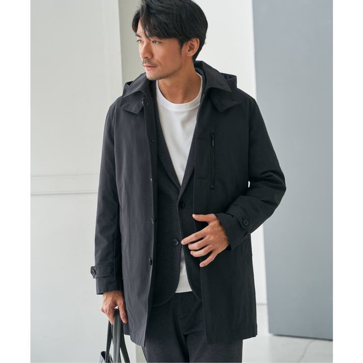 2WAYライナー付きフードステンカラー | ikka  | 詳細画像2 