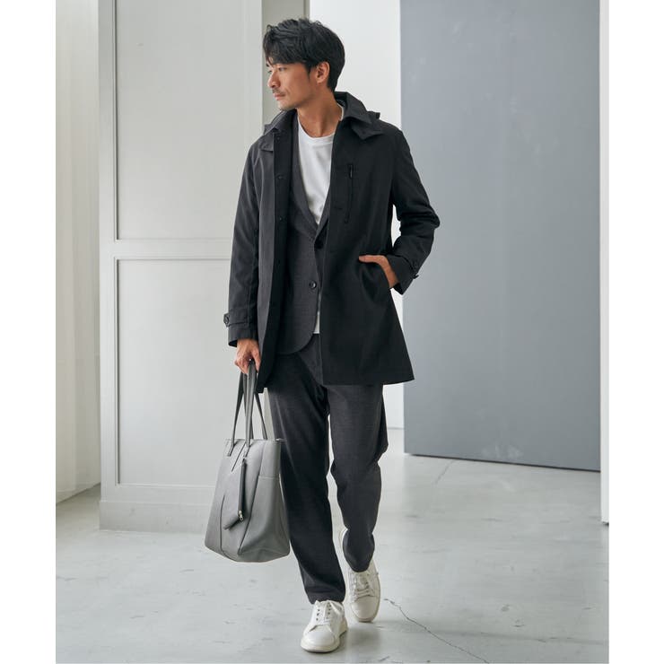 2WAYライナー付きフードステンカラー | ikka  | 詳細画像3 