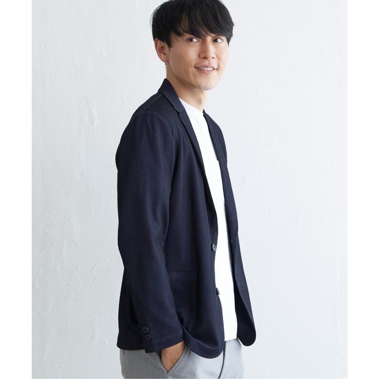 GOKU楽ワーク サッカージャケット | ikka  | 詳細画像13 