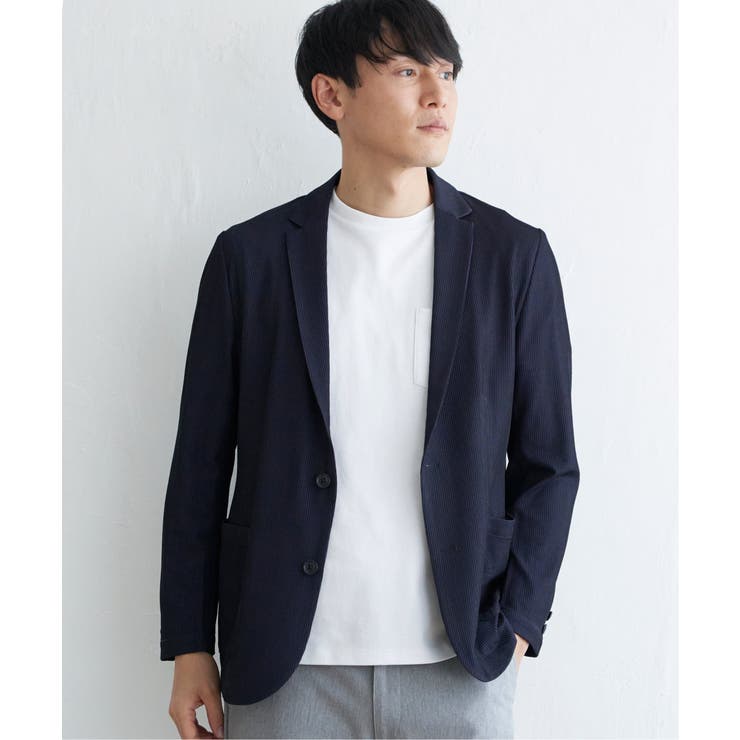 GOKU楽ワーク サッカージャケット | ikka  | 詳細画像15 