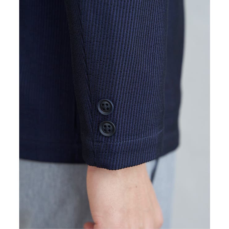 GOKU楽ワーク サッカージャケット | ikka  | 詳細画像20 