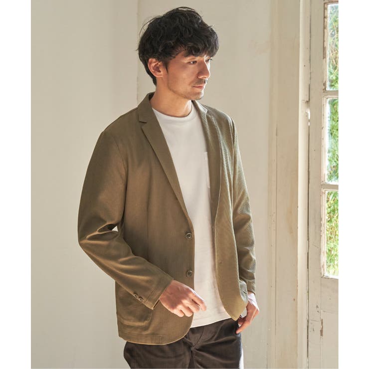 GOKU楽ワーク サッカージャケット | ikka  | 詳細画像3 