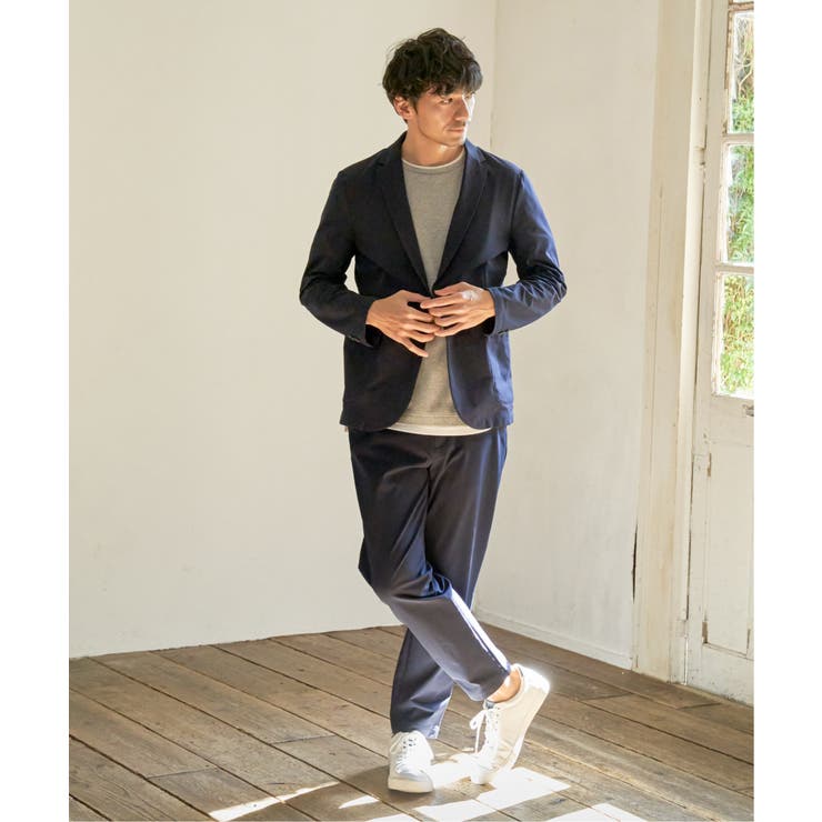 【セットアップ対応】GOKU楽ワーク 速乾鹿の子ジャケット | ikka  | 詳細画像7 