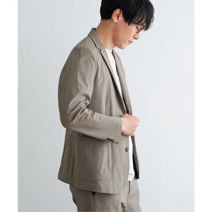 【セットアップ対応】GOKU楽ワーク 速乾鹿の子ジャケット | ikka  | 詳細画像13 