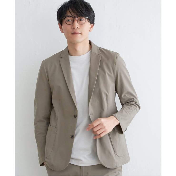 【セットアップ対応】GOKU楽ワーク 速乾鹿の子ジャケット | ikka  | 詳細画像15 