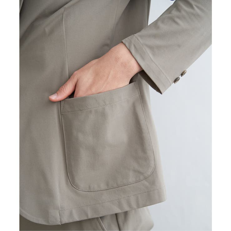 【セットアップ対応】GOKU楽ワーク 速乾鹿の子ジャケット | ikka  | 詳細画像20 