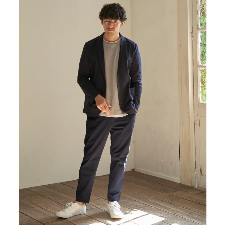 【セットアップ対応】GOKU楽ワーク 速乾鹿の子ジャケット | ikka  | 詳細画像2 