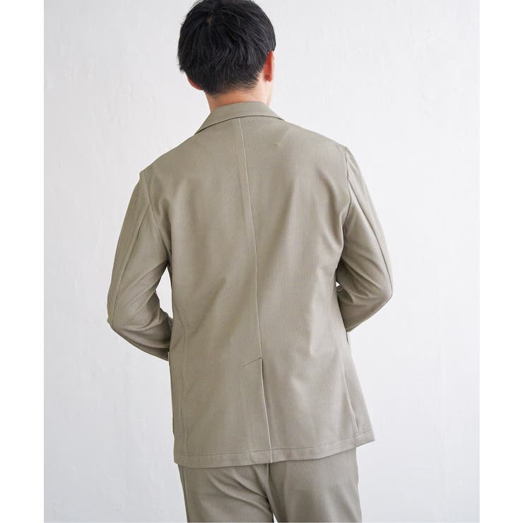 【雑誌MonoMax5月号掲載】GOKU楽ワークサッカージャケット【セットアップ… | ikka  | 詳細画像14 