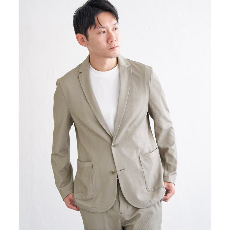 【雑誌MonoMax5月号掲載】GOKU楽ワークサッカージャケット【セットアップ… | ikka  | 詳細画像15 