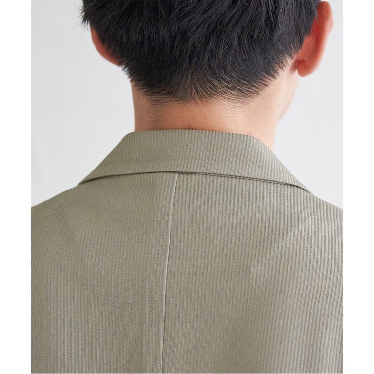 【雑誌MonoMax5月号掲載】GOKU楽ワークサッカージャケット【セットアップ… | ikka  | 詳細画像22 