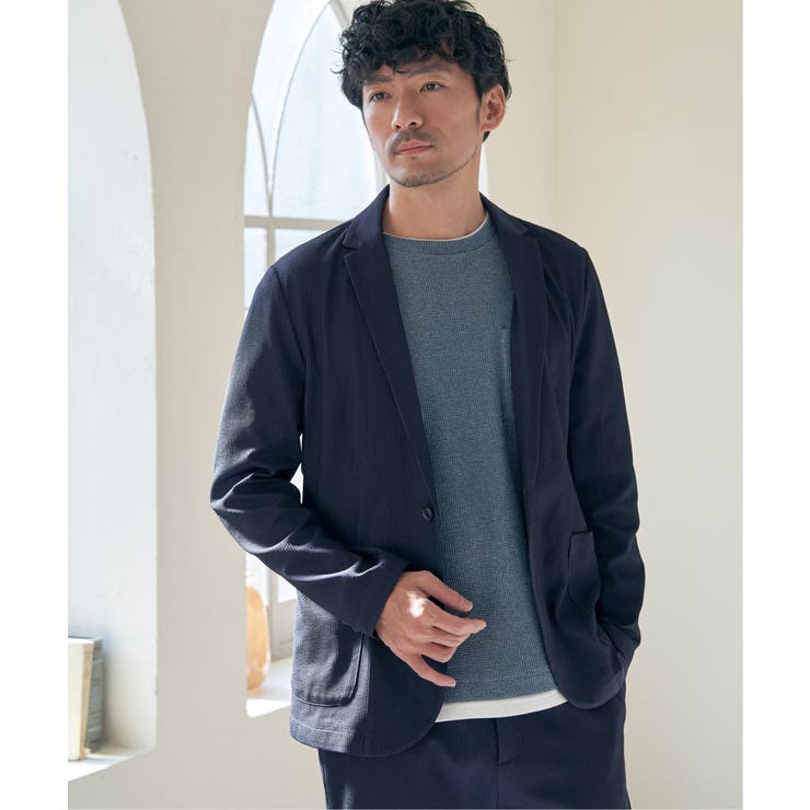 【雑誌MonoMax5月号掲載】GOKU楽ワークサッカージャケット【セットアップ… | ikka  | 詳細画像26 