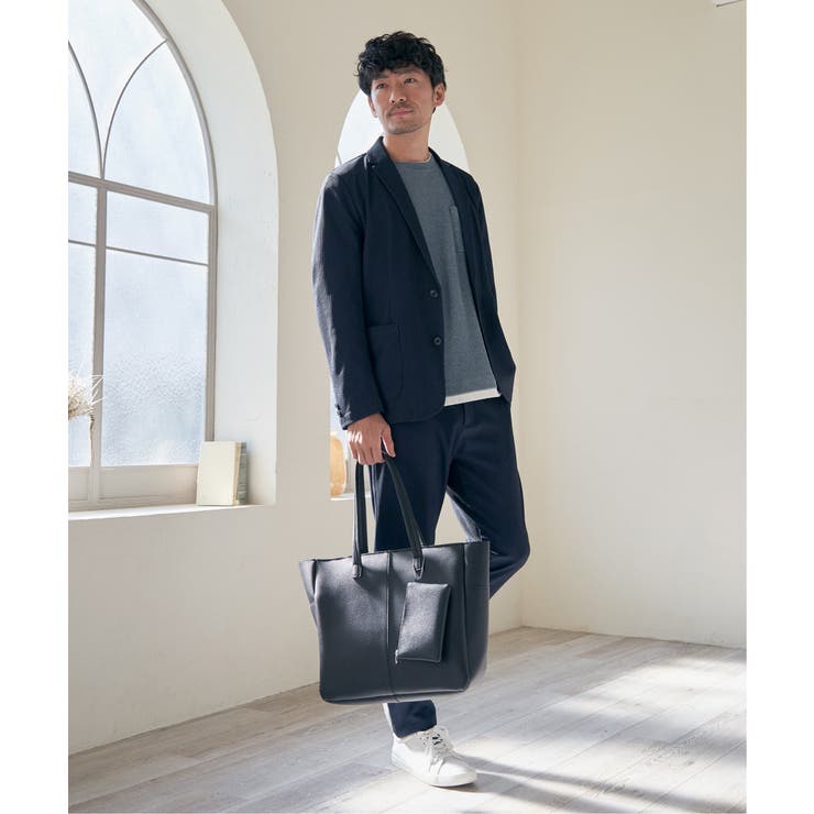 【雑誌MonoMax5月号掲載】GOKU楽ワークサッカージャケット【セットアップ… | ikka  | 詳細画像7 