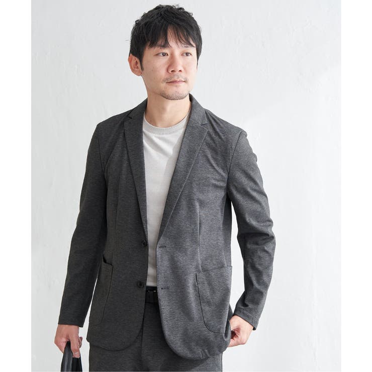 グレー | 【セットアップ対応】GOKU楽ワークポンチジャケット | ikka 