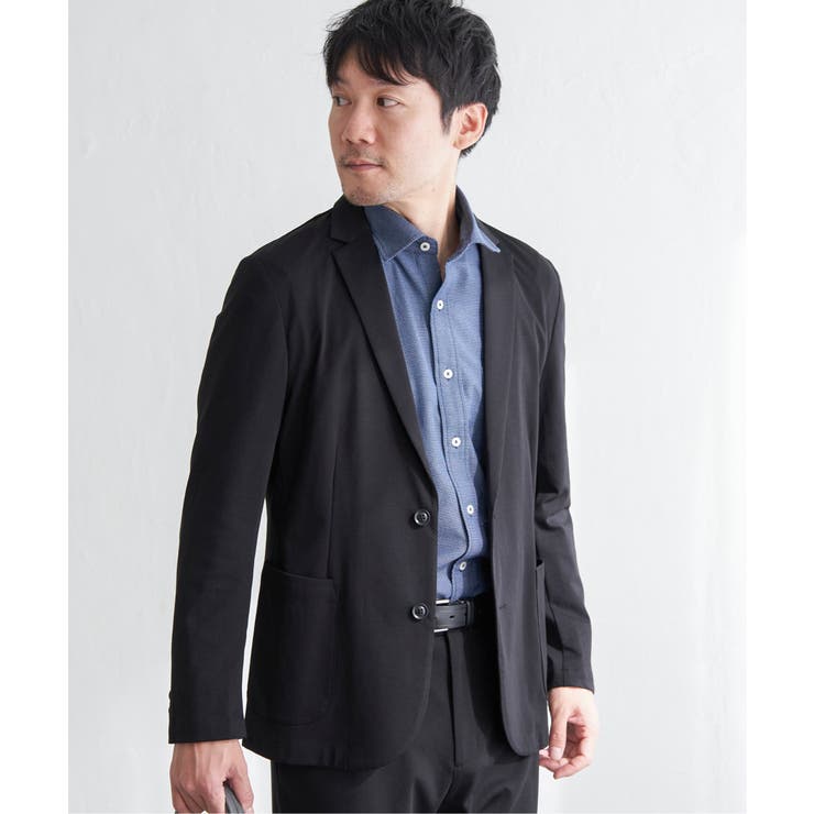 ブラック | 【セットアップ対応】GOKU楽ワークポンチジャケット | ikka 